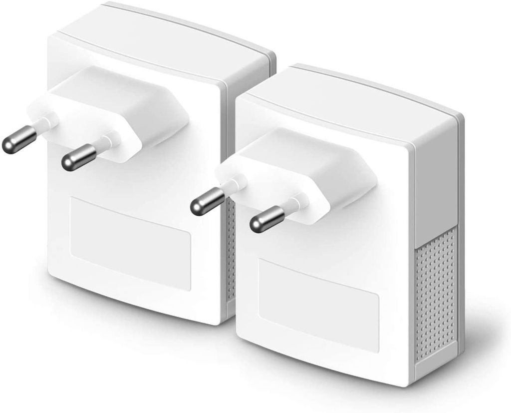 Pareja de adaptadores PLC Tplink. Transmite ethernet por la red eléctrica hasta 300 metros