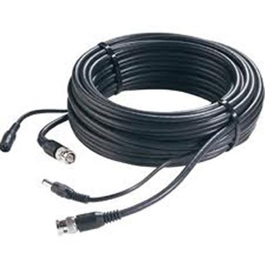 Câble coaxial pour caméras de sécurité vidéo et alimentation, 10 m
