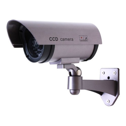 Camara de vigilancia simulada no operativa apta para exteriores.