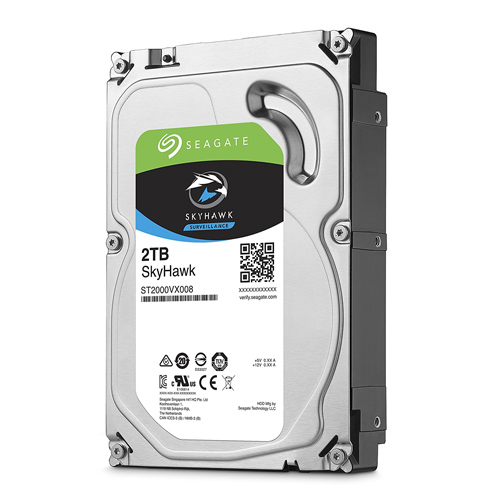 2TB Hard Disk (2048 Gb). Seagate Skyhawk
