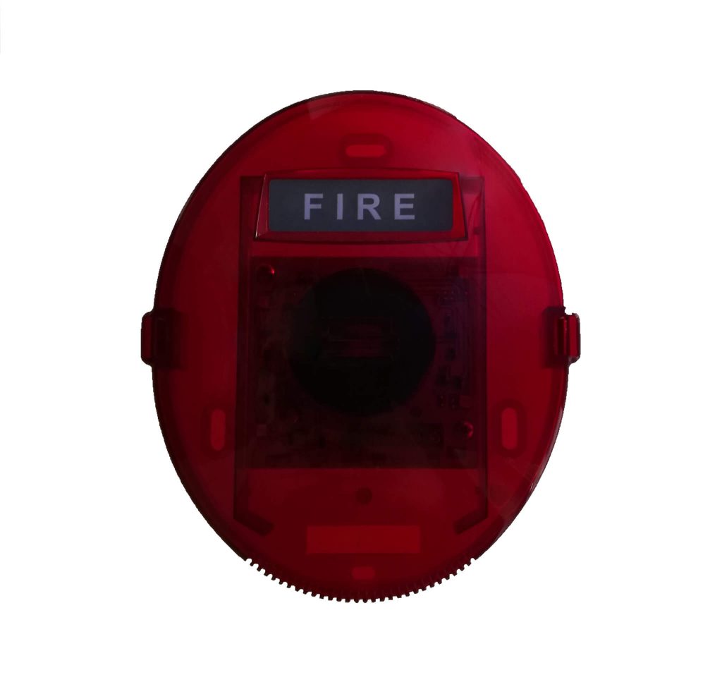 Conventional Indoor Sounder + Base. 90dB, 24V