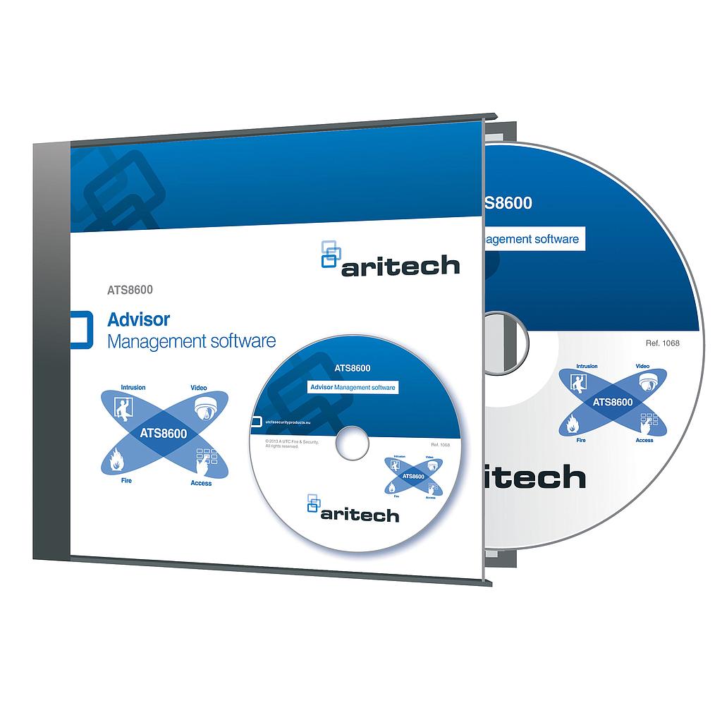 Software de gestión integrada de Seguridad 25 dispositivos ATS8610 Aritech