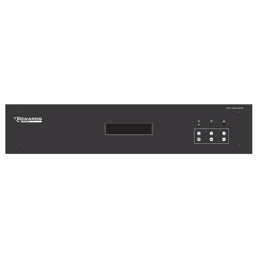 Amplificador de potencia Clase D.8 x 160 Watios enracable Aritech