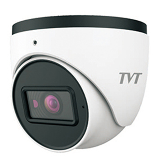 Cámara Turret 4en1 2MP 1080P IR30m Lente fija 2,8mm TVT. Audio coaxial MIC