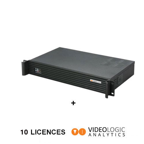 Sistema de análisis de vídeo activado para 10 canales de analítica IA MEGAPIXEL hasta 20