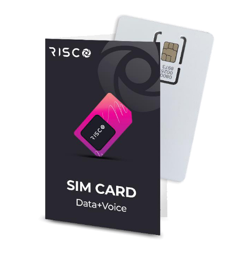 Nueva Tarjeta SIM datos y/o voz RISCO para módulo de comunicación 4G con Roaming