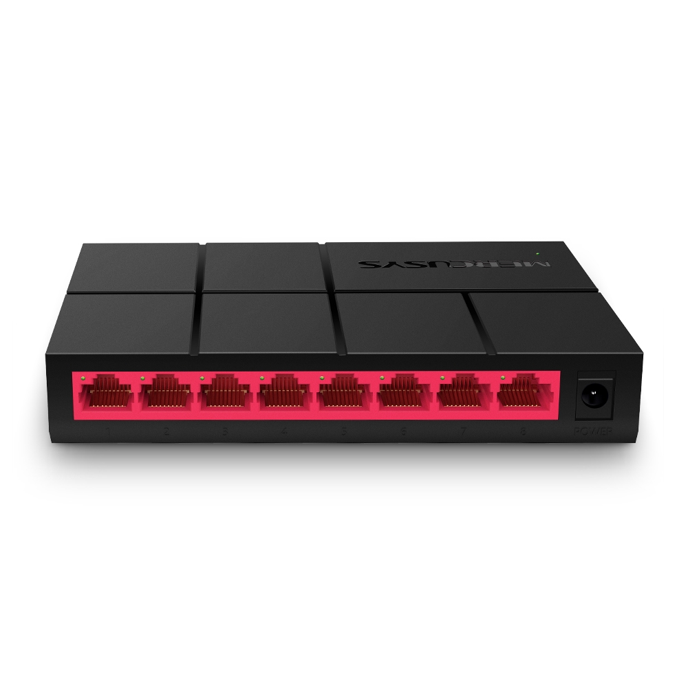 Switch sobremesa 8 puertos 10/100/1000 Mbps