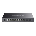 Switch Omada inteligente 61W 10 puertos Gigabit 8 puertos PoE+ + 2 puertos SFP