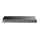 Switch Omada Smart 16 puertos Gigabit, con 8 puertos PoE+