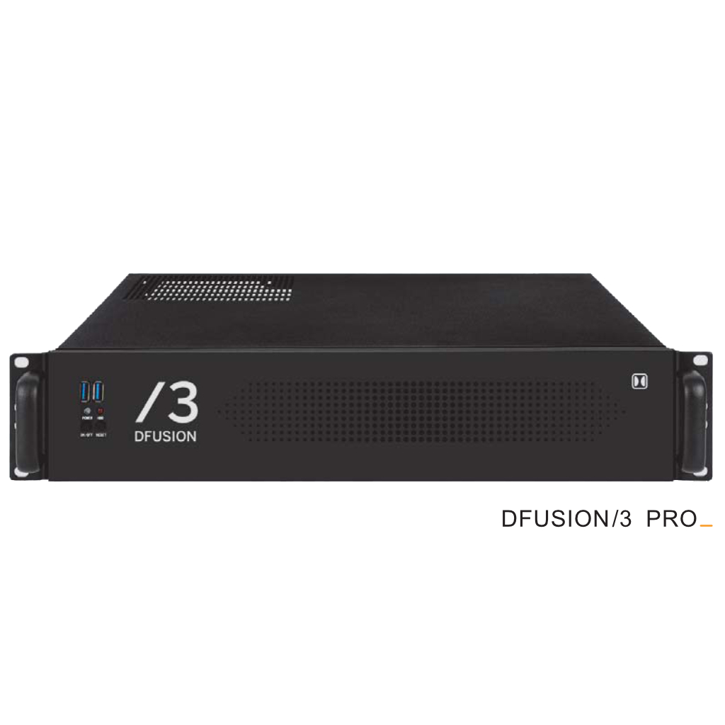 DFUSION /3 PRO Servidor de análisis IP de 16 canales