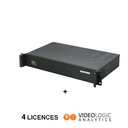 [VLRX3-IA04] Sistema de análisis de vídeo activado para 4 canales de analítica IA hasta 8
